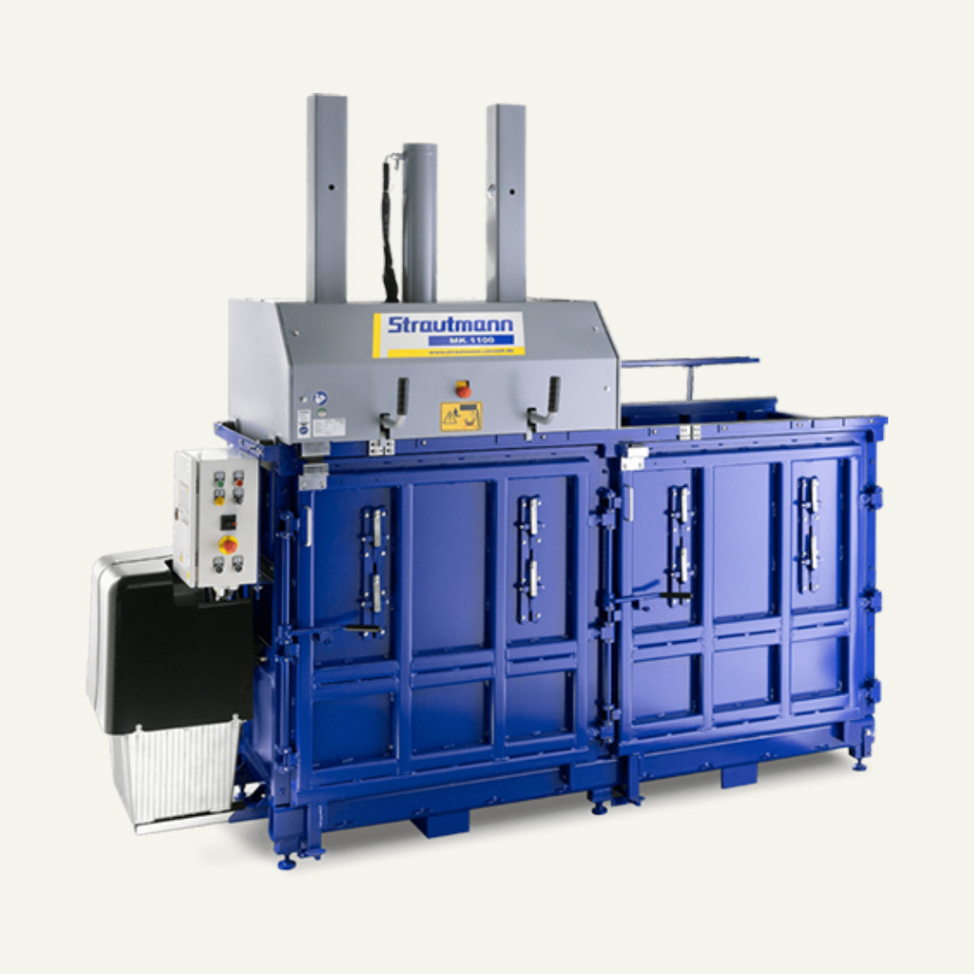 Compactador de resíduos Strautmann MK 1100