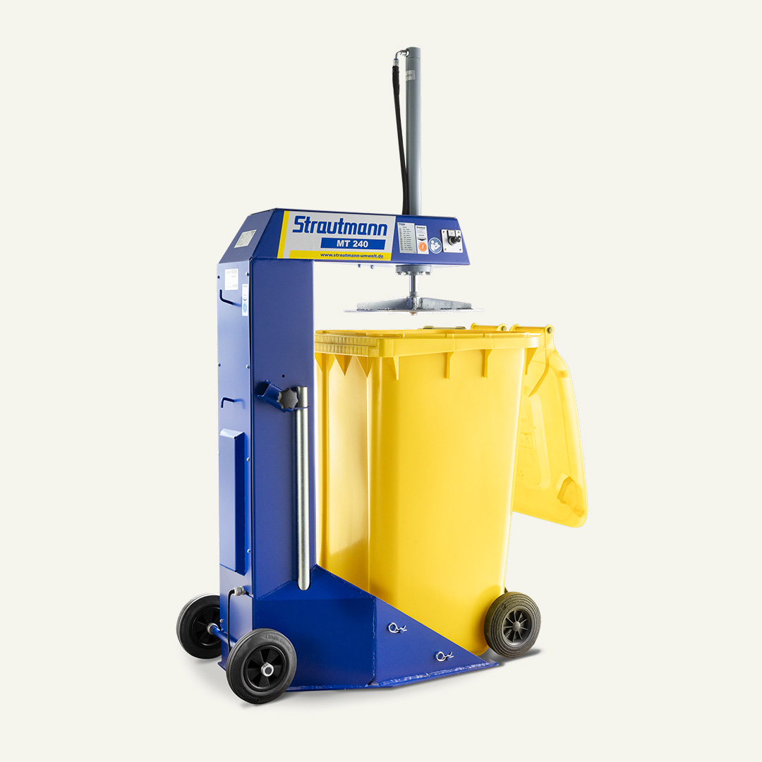 Compactador de resíduos Strautmann MT 240