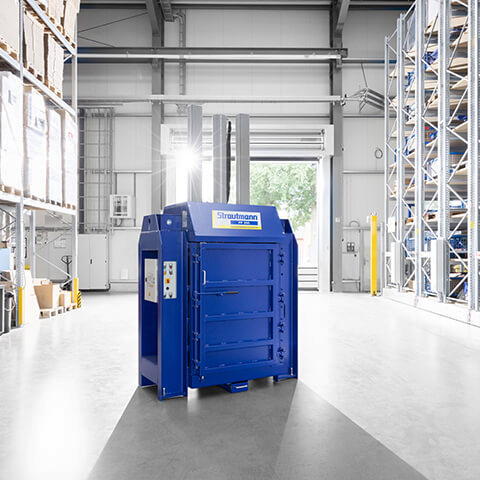 Equipamento de compactação de resíduos Strautmann FP 200