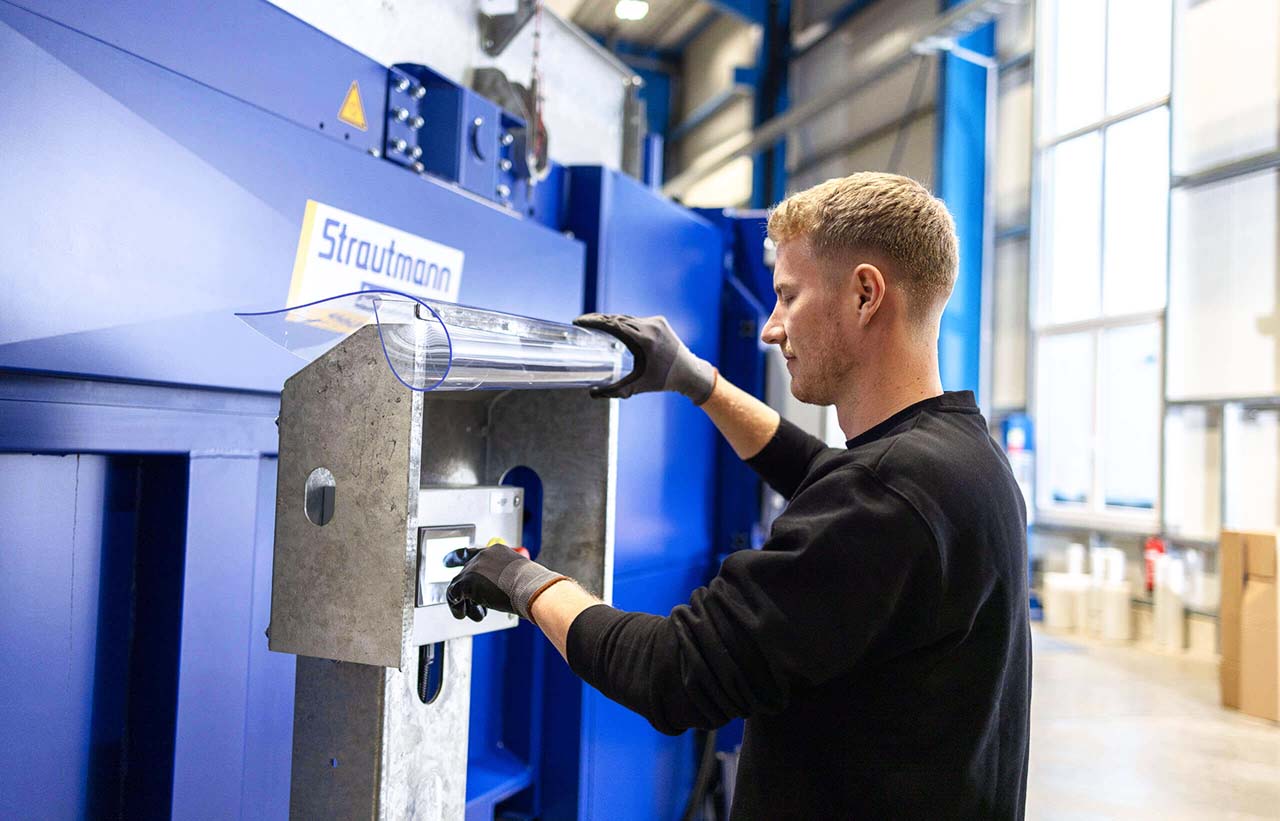 Prensa enfardadeira Strautmann JumboLoadBaler para grandes volumes