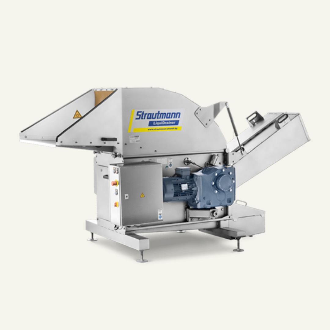 Sistema Strautmann LiquiDrainer para esvaziar embalagens com líquidos