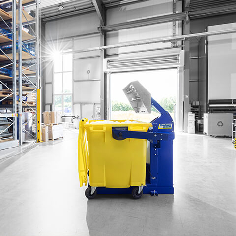 Compactador de contentores Strautmann RC 1100