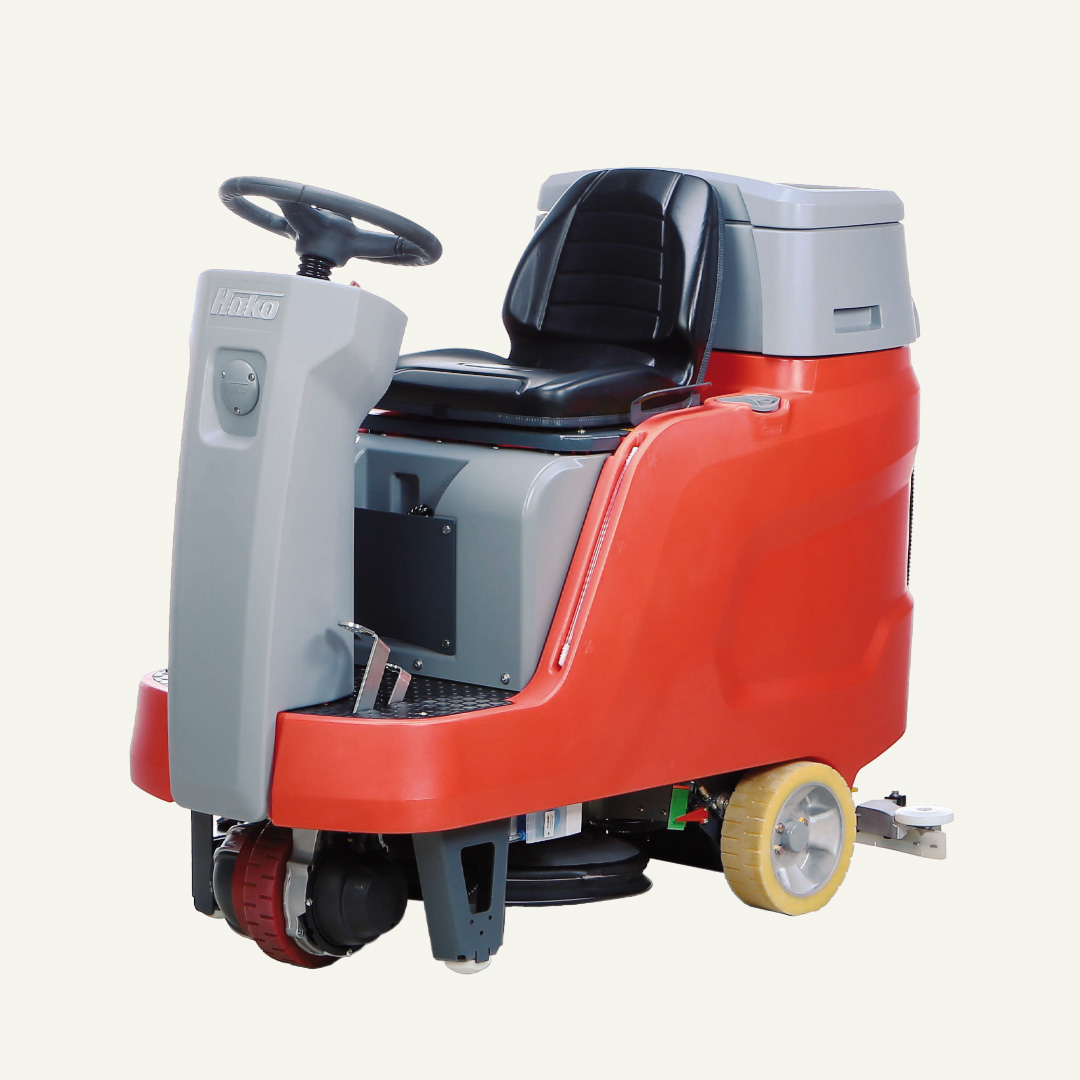 Lavadora-aspiradora Hako Scrubmaster B75 R para limpeza profissional