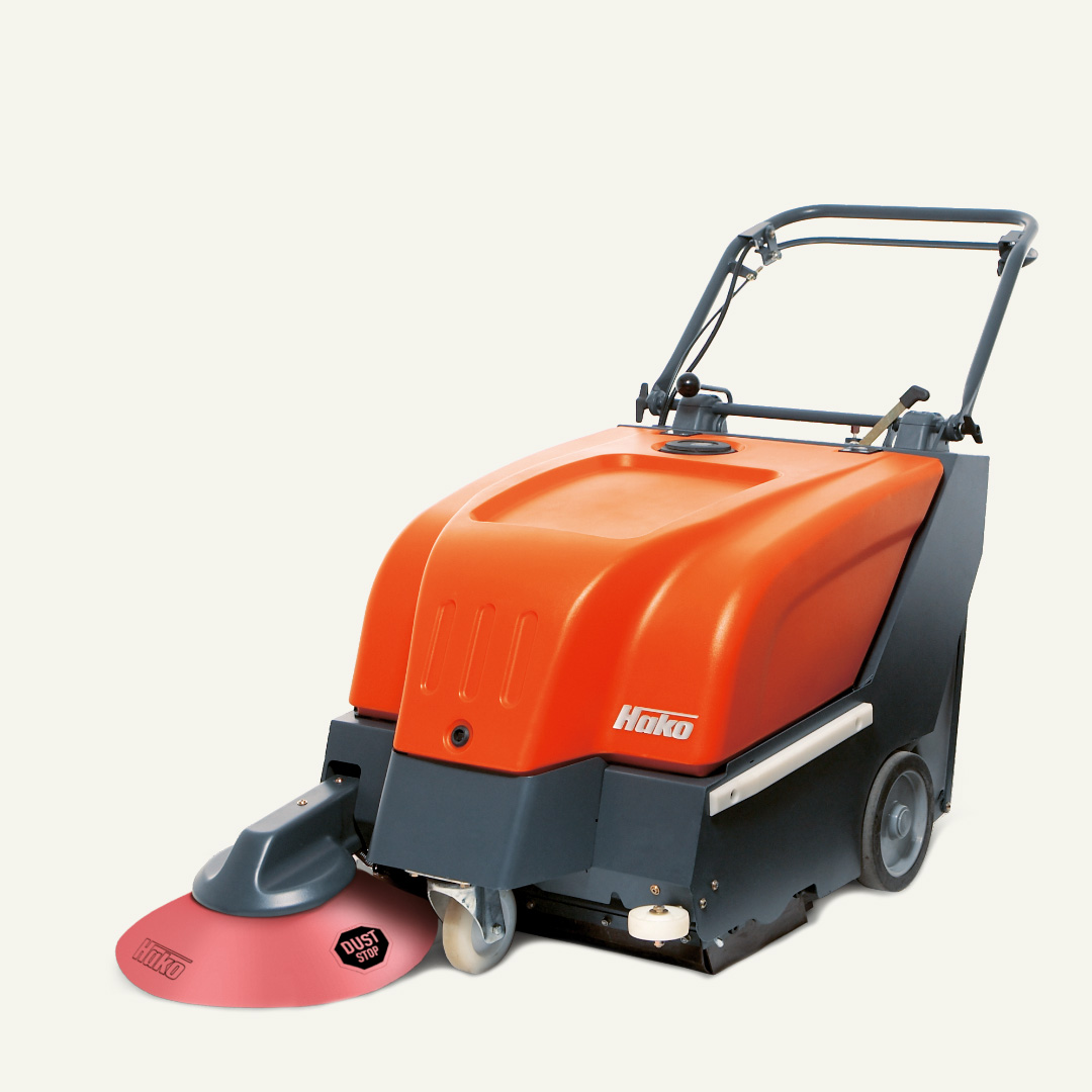 Varredora Hako Sweepmaster 650 para limpeza profissional